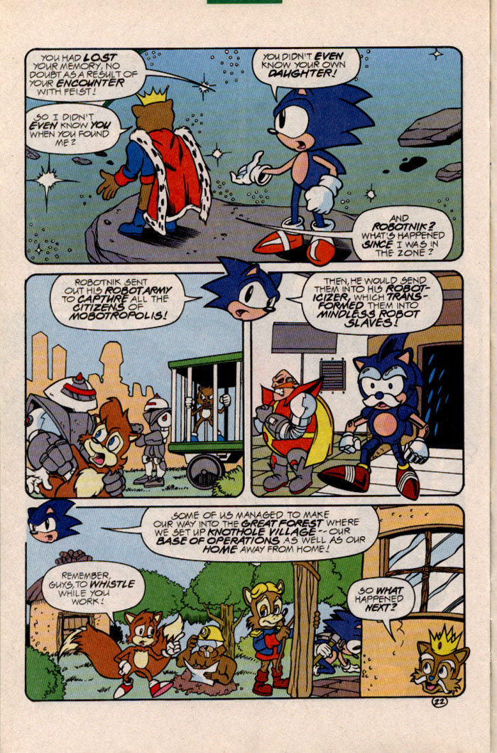 Sonic - Archie Adventure Series February 1997 Page 23